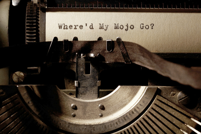Where did my mojo go_typewriter